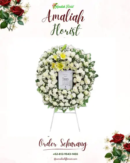 Krans Bunga Duka Kebadongan